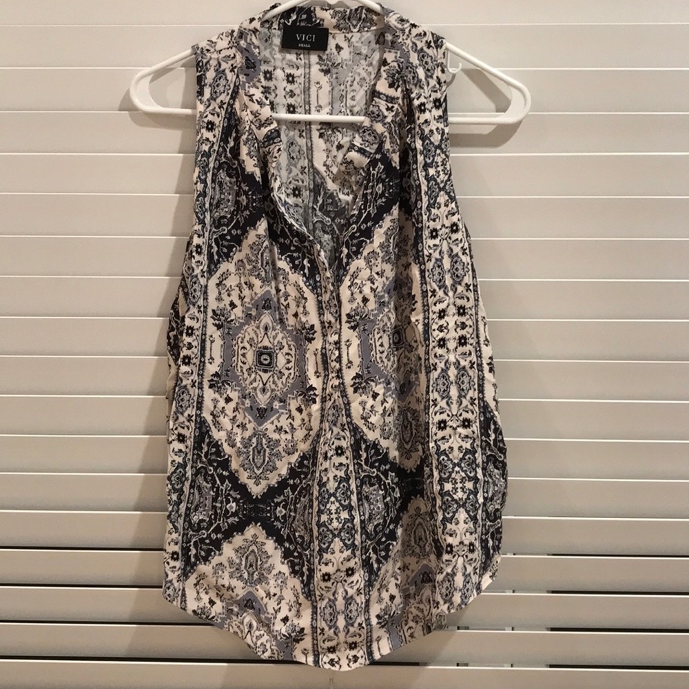 Vici Blouse Tank Top